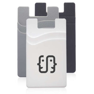 Montego Dual Pocket Silicone Phone Wallets