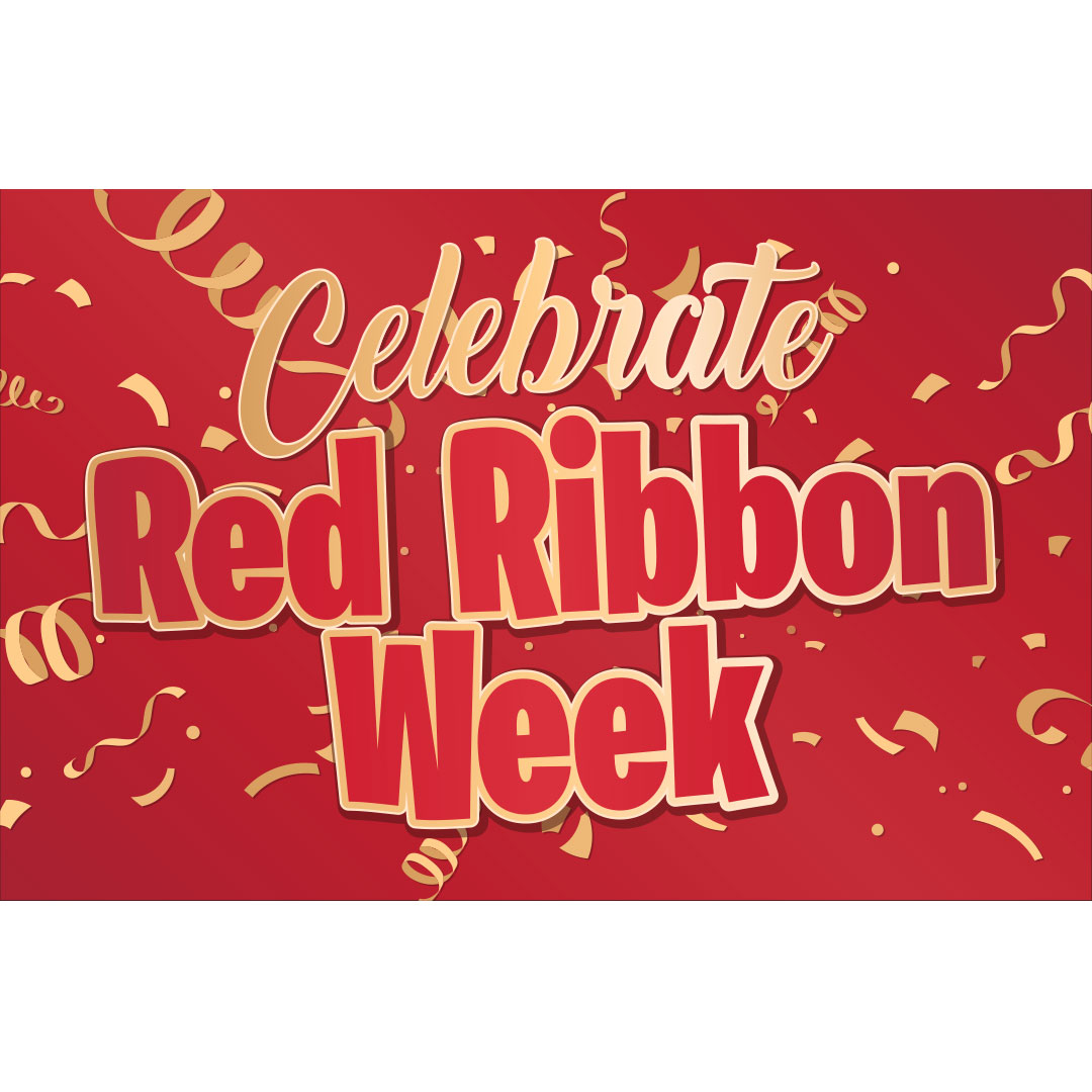 Red Ribbon Week Poster: Celebrate Red Ribbon Week