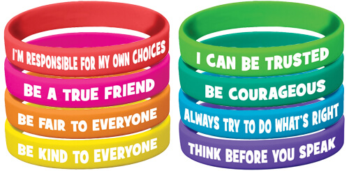 Good Character Bracelet Kit – Sets of 8 Bracelets