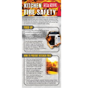 Fire Safety Rack Card: Kitchen Fire Safety