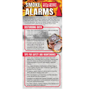 Fire Safety Rack Card: Smoke Alarms