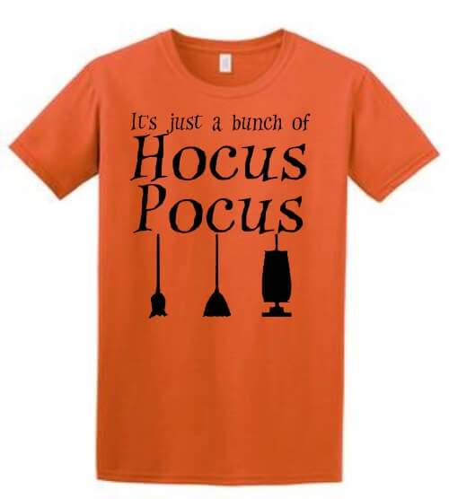 Holiday and Seasonal Shirt: Hocus Pocus Holiday and Seasonal Shirt: Hocus Pocus
