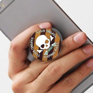 Vaping Prevention PopUp Phone Gripper (Customizable): VAPING KILLS