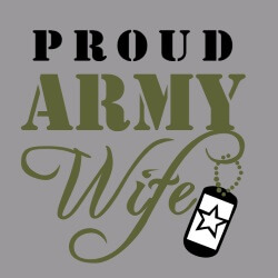 Military Banner (Customizable): Proud Army Wife