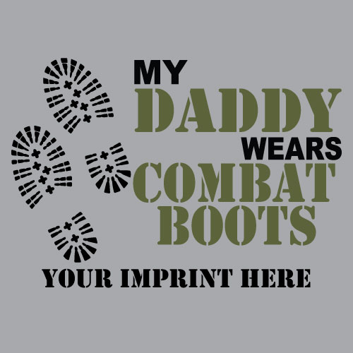 Military Banner (Customizable): My Daddy Wears Military Banner (Customizable): My Daddy Wears