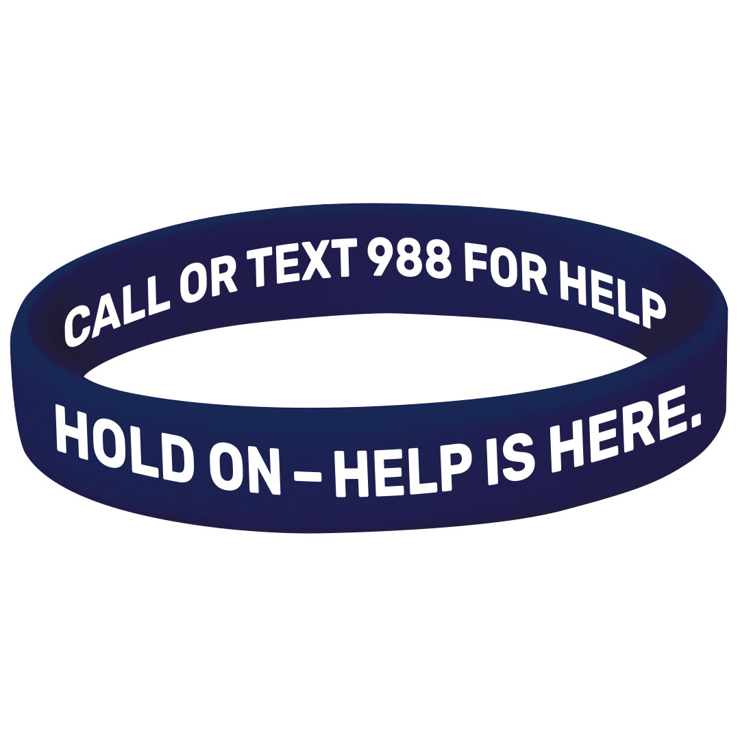 Mental Health Bracelet – Hold On – Help Is Here Mental Health Bracelet – Hold On – Help Is Here