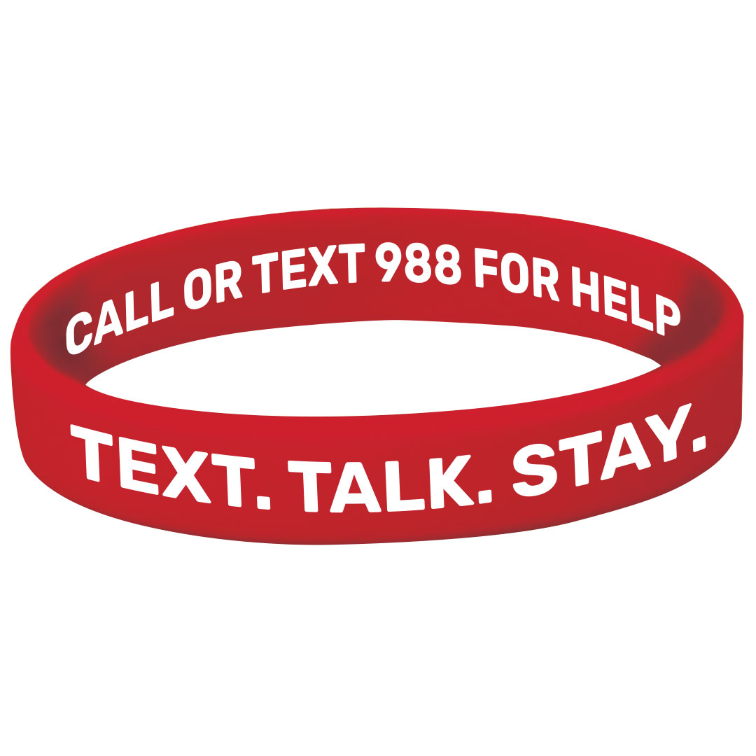 Mental Health Bracelet – Text. Talk. Stay. Mental Health Bracelet – Text. Talk. Stay.