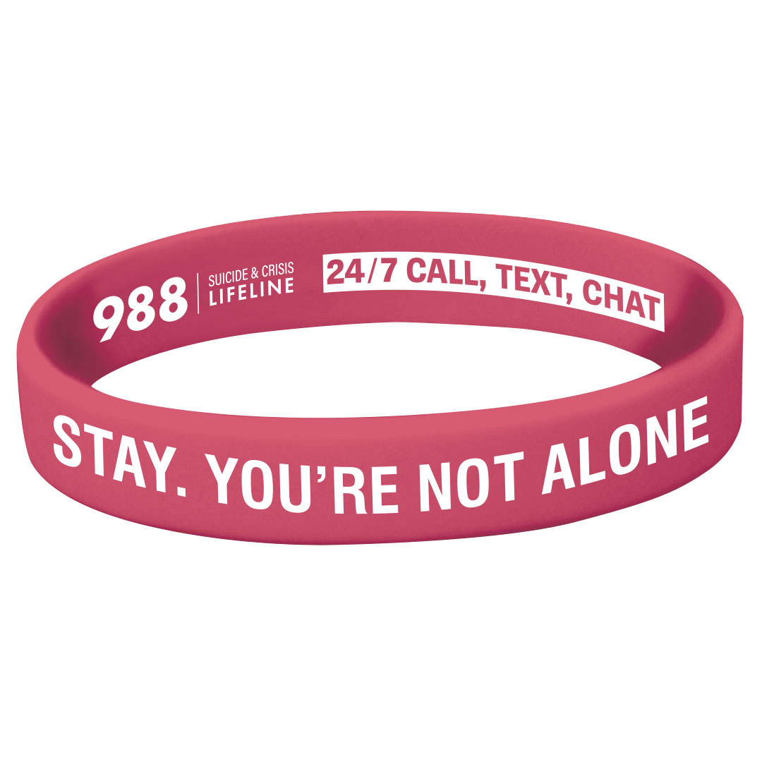 Mental Health Bracelet – Stay. You’re Not Alone Mental Health Bracelet – Stay. You’re Not Alone