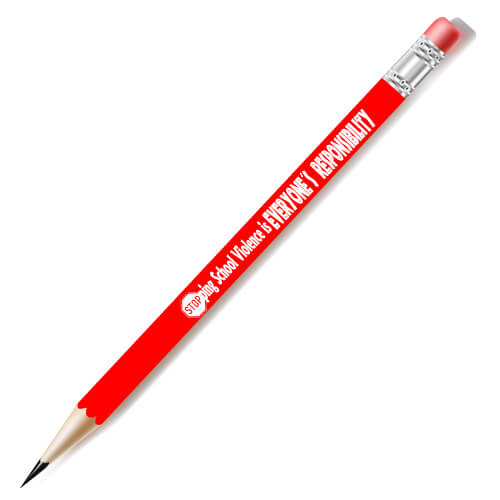Stopping School Violence Pencil – Sold in Sets of 144