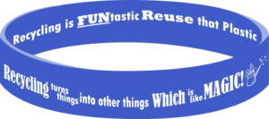 Recycling is FUNtastic Bracelet