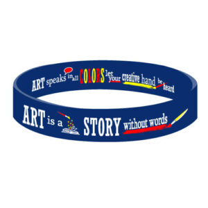 Art Speaks In All Colors Bracelet