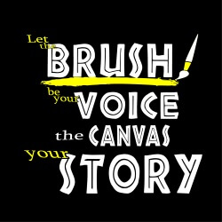 Clubs and Activities Banner (Customizable): Let The Brush…