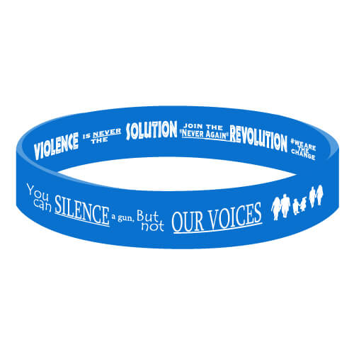 Violence Is Never The Solution Bracelet