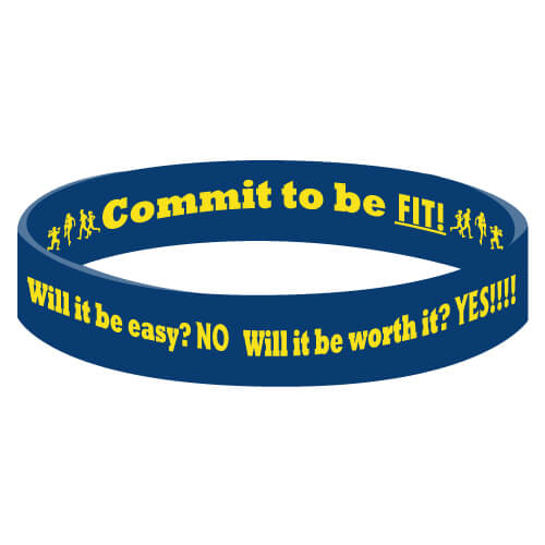 Commit To Be Fit Bracelet Commit To Be Fit Bracelet