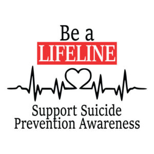 Suicide Prevention Banner (Customizable): Be A Lifeline