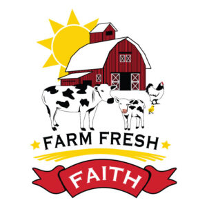 Bible School Banner (Customizable): Farm Fresh Faith