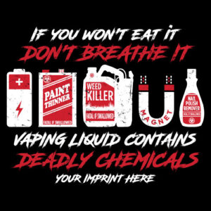 Vaping Prevention Banner (Customizable): If You Won’t Eat It