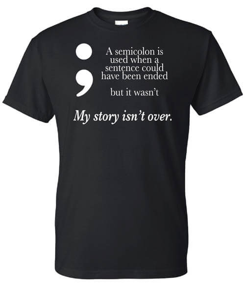 Suicide Prevention Shirt: My Story Isn’t Over Suicide Prevention Shirt: My Story Isn’t Over