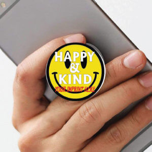 Kindness PopUp Phone Gripper (Customizable): Happy & Kind