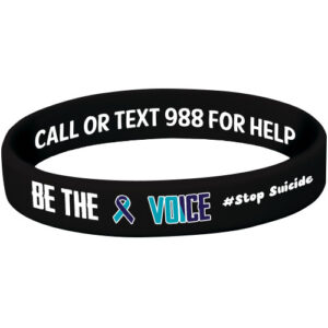 Mental Health Bracelet – Be The Voice #StopSuicide
