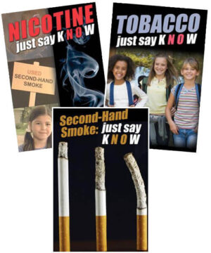 Just Say kNOw Tobacco Prevention DVD Series – 3 DVDs