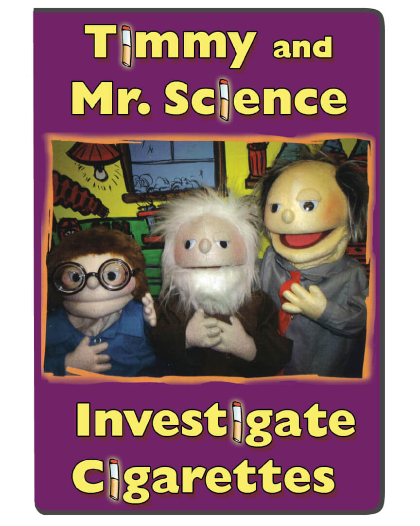 Timmy and Mr. Science Investigate Cigarettes DVD Timmy and Mr. Science Investigate Cigarettes DVD