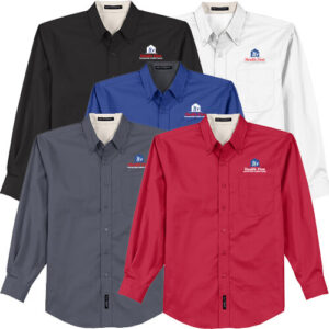 Health First Port Authority® Long Sleeve Easy Care Shirt