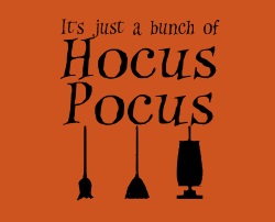 Holiday and Seasonal Banner (Customizable): It’s Just A Bunch Of Hocus Pocus