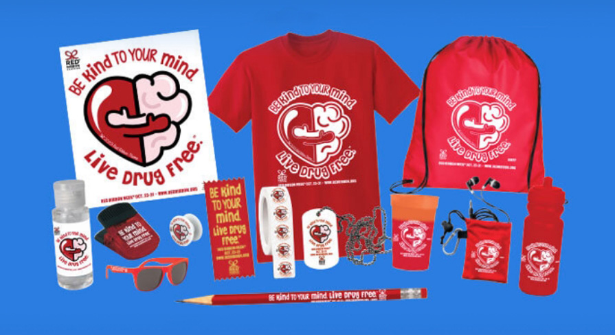 Red Ribbon Week promotional supplies