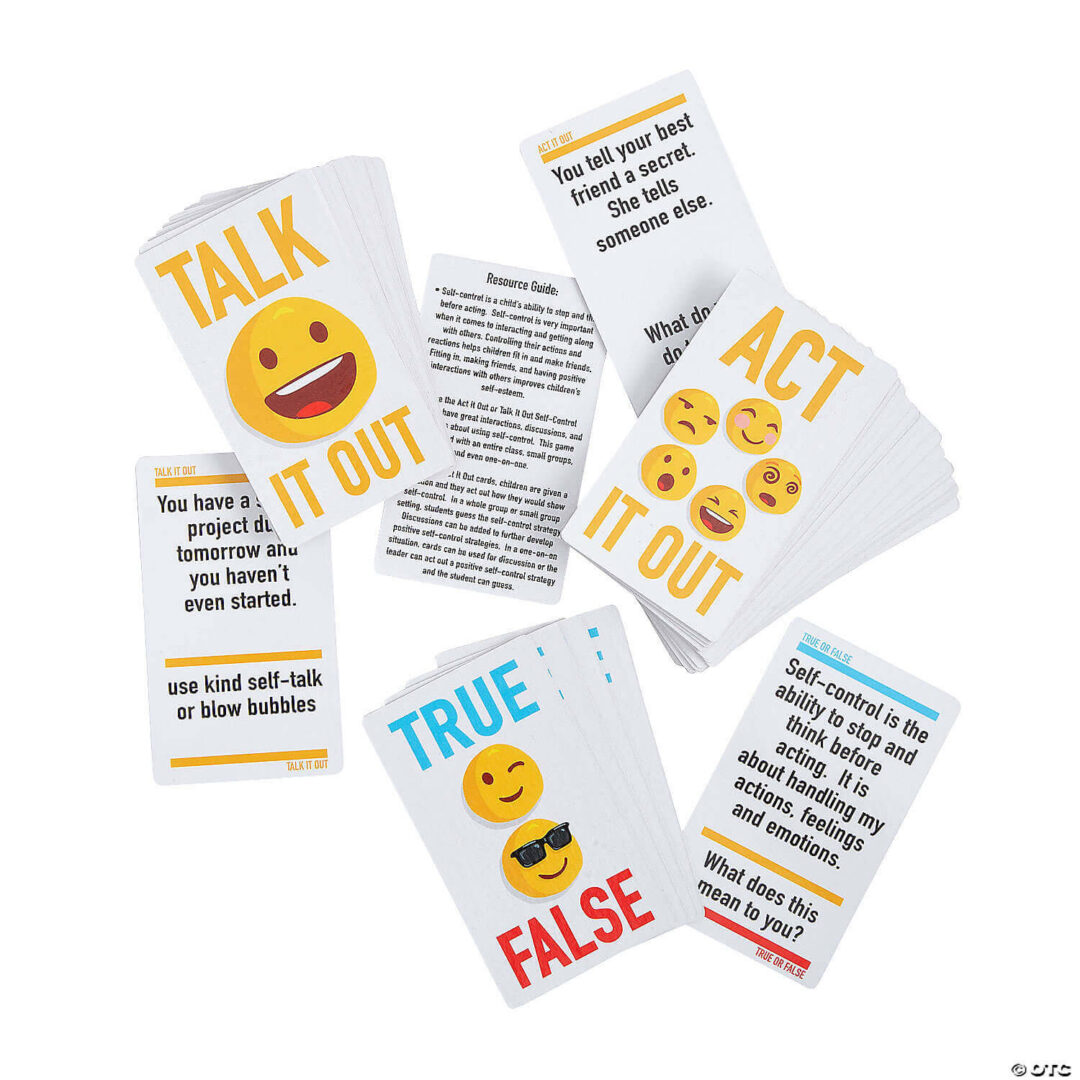 Games: Act It Out -Coping Skills – Set of 40