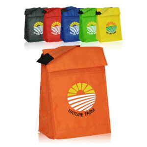 Velcro Closure Insulated Lunch Bags