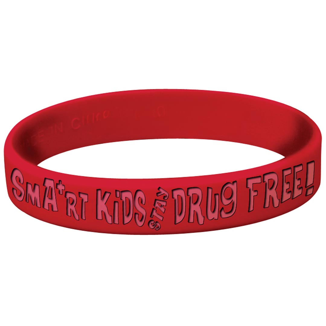 Smart Kids Stay Drug Free! Bracelet