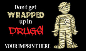 Drug Prevention Banner (Customizable): Don’t Get Wrapped Up In Drugs