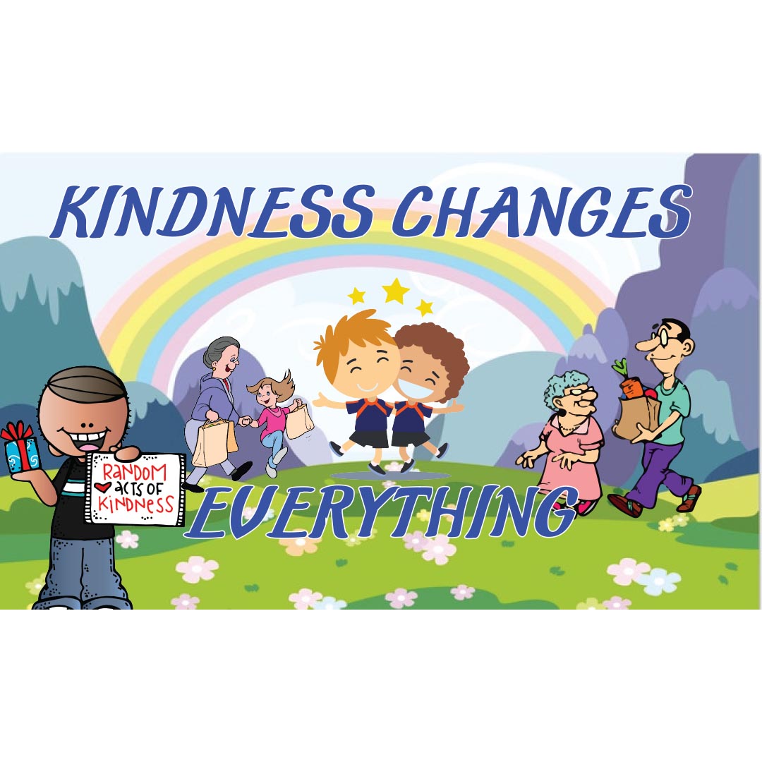 Kindness Banner (Customizable): Kindness Changes Everything