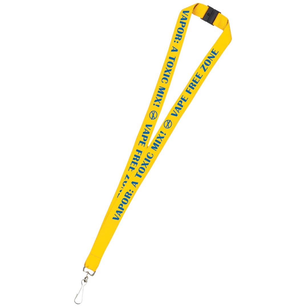 Anti-Vaping Tobacco Prevention Promotional Lanyards