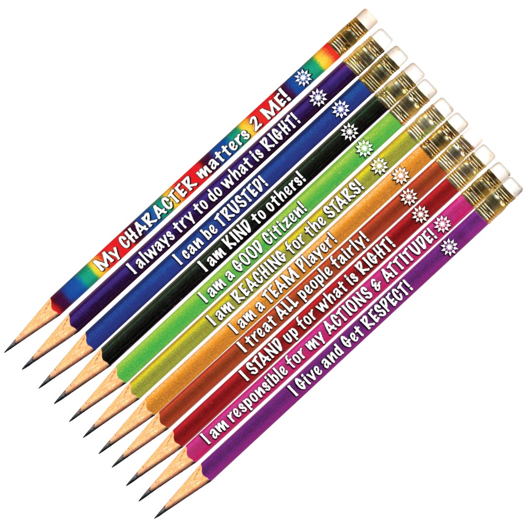 Pencils: My Character Matters! (Assorted Box of 144)