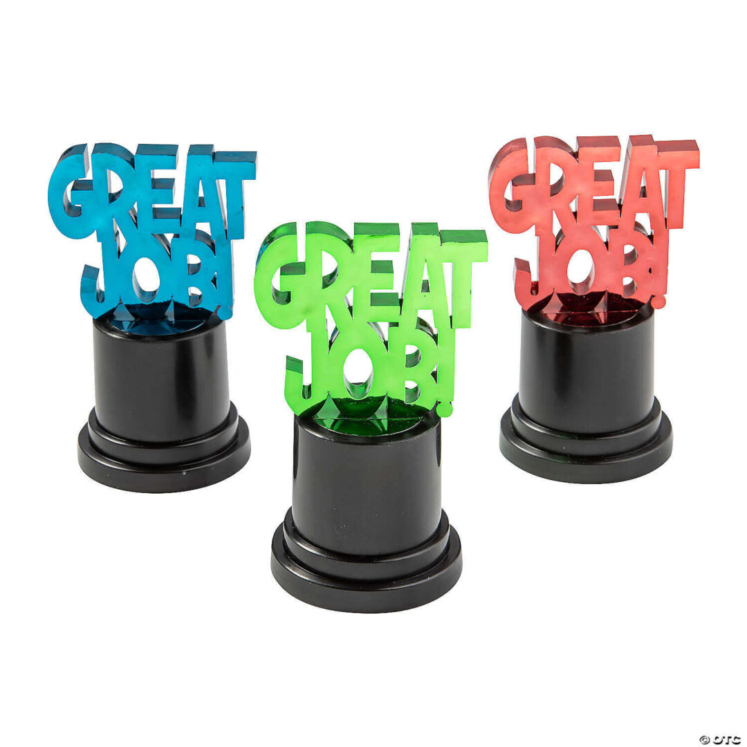 Trophies: Great Job – Set of 12