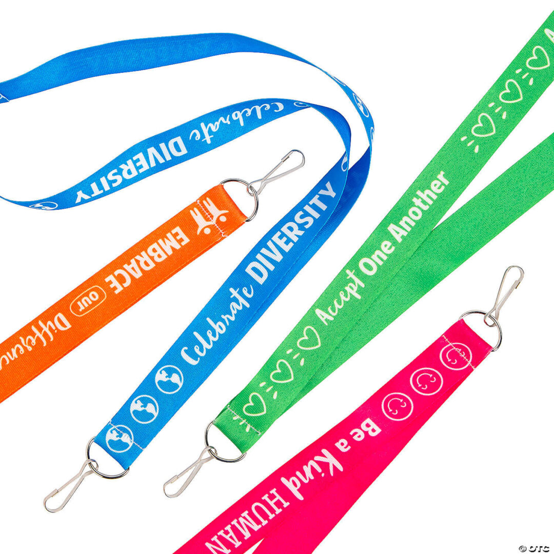 Lanyards: Humankind & Diversity Breakaway Lanyards – Set of 12
