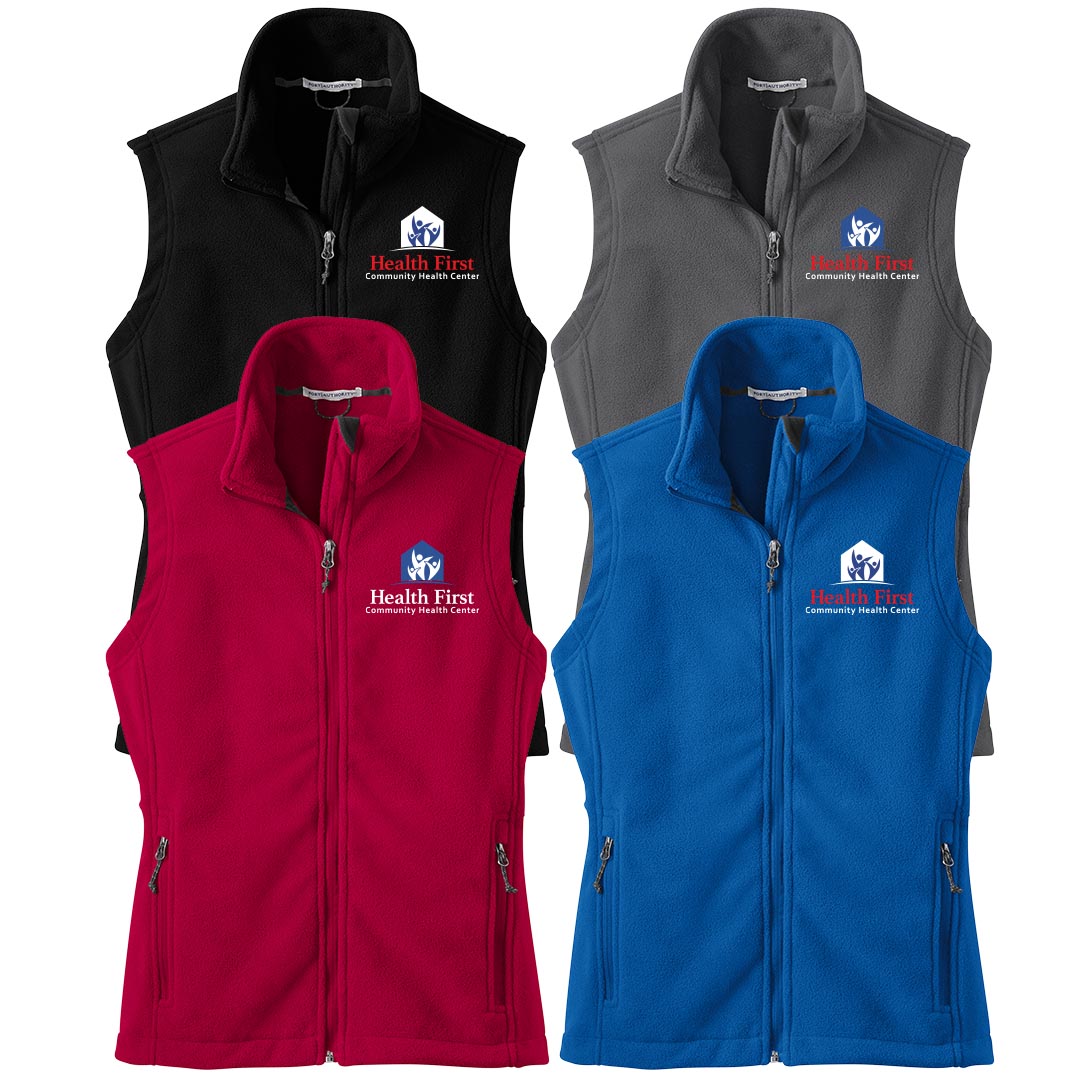 Health First Port Authority® Ladies Value Fleece Vest