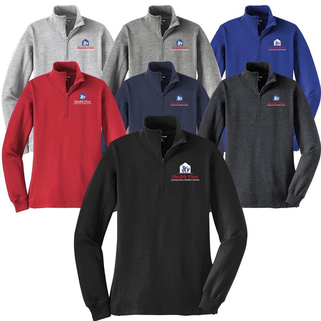 Health First Sport-Tek® Ladies 1/4-Zip Sweatshirt