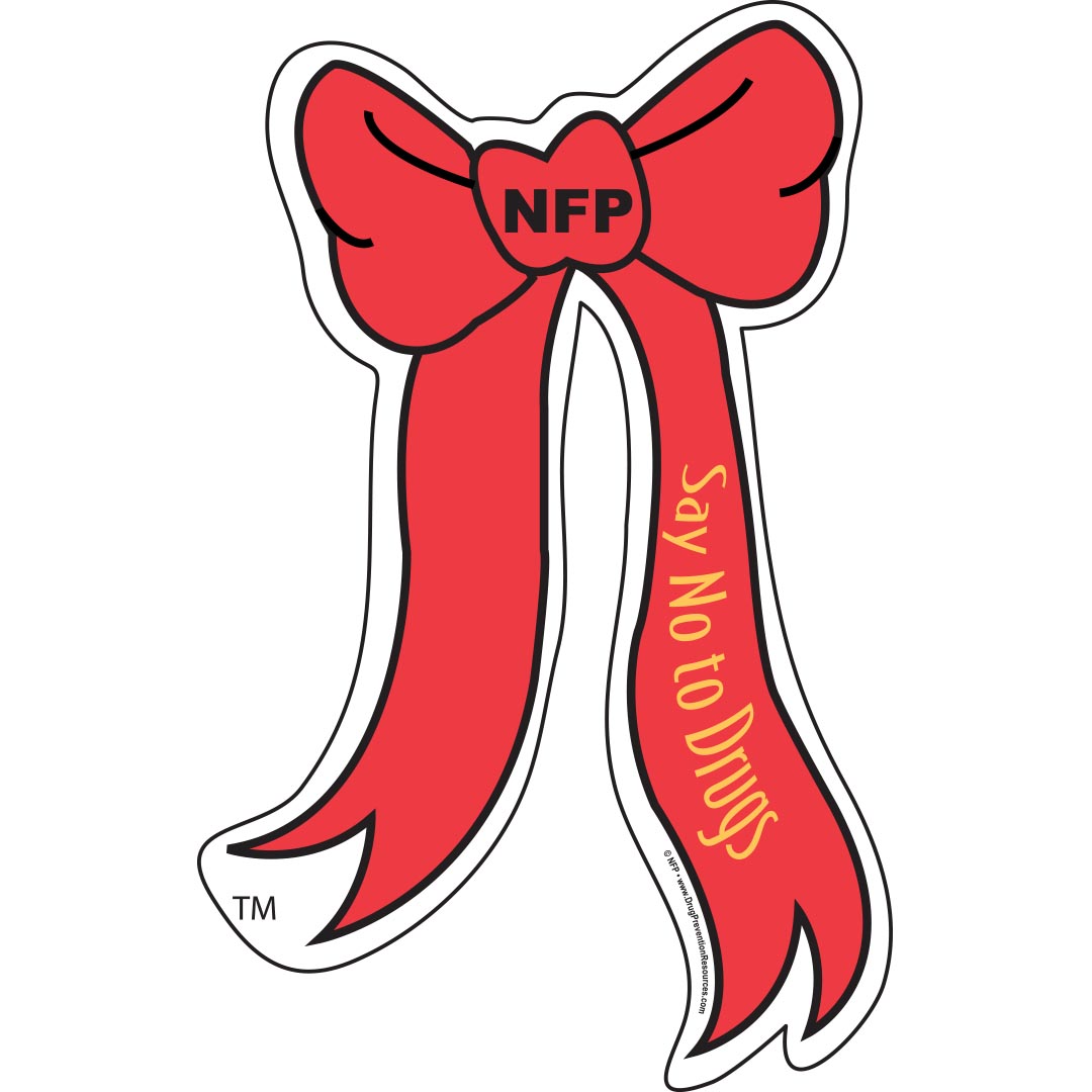 Say No To Drugs Large Magnet Ribbon