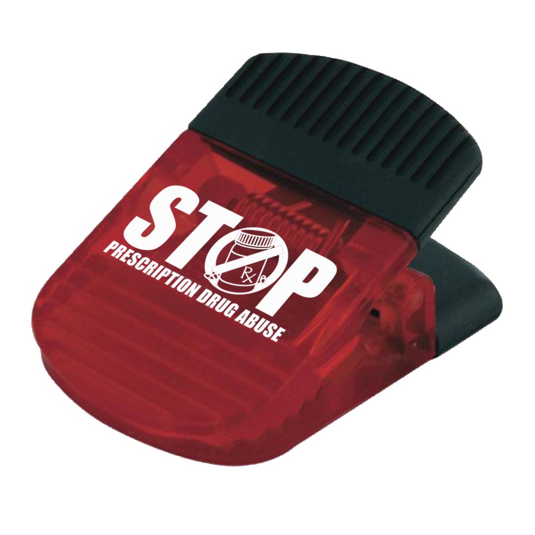Stop Prescription Drug Abuse – Magnetic Clip