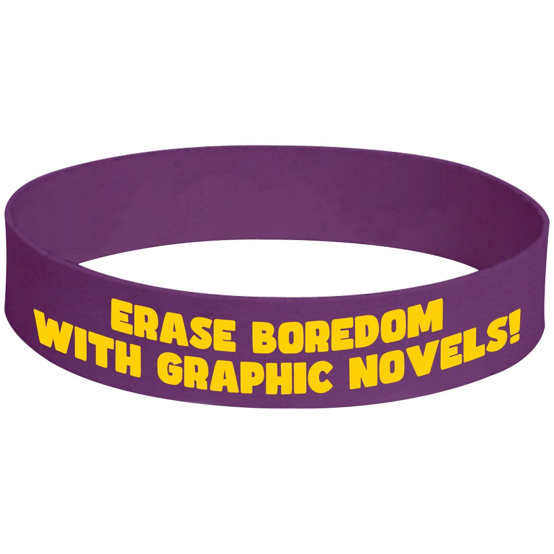 Erase Boredom with Graphic Novels Eraselet® – A Bracelet that Erases