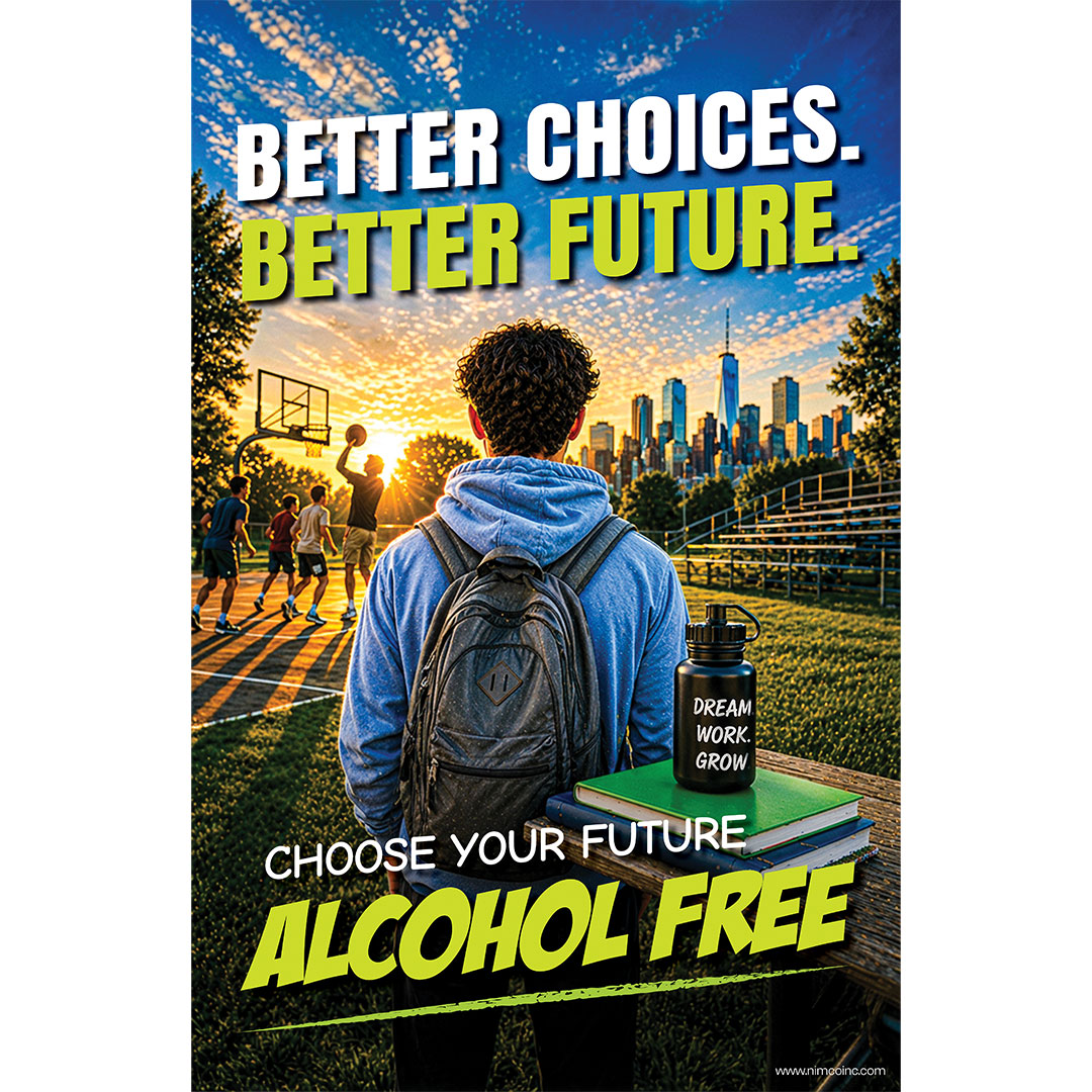 Alcohol Prevention Banner: Better Choices Better Future