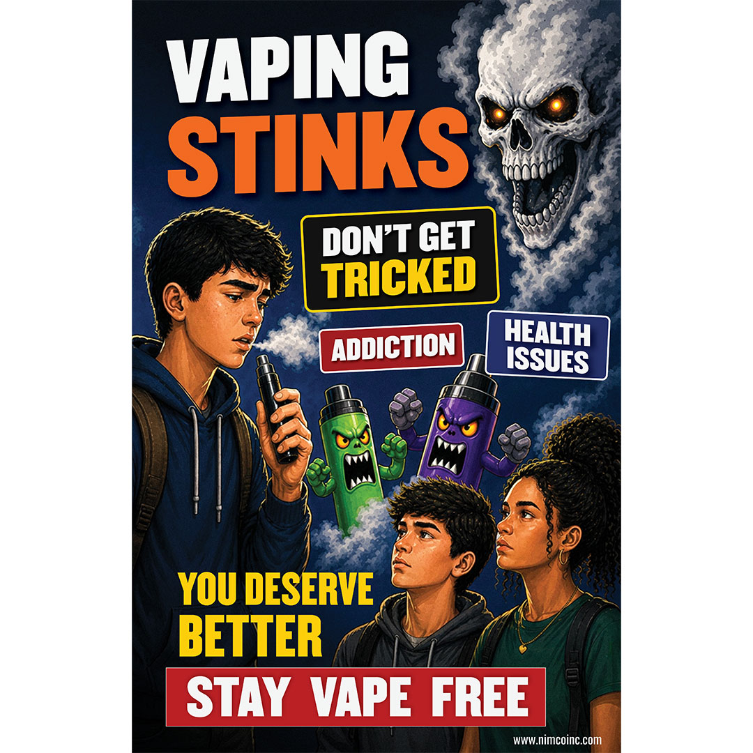 Vaping Prevention Banner: Vaping Stinks Vaping Prevention Banner: Vaping Stinks