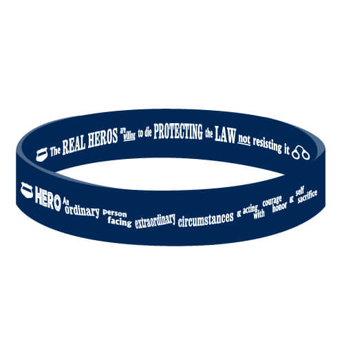Real Heroes Are Willing Bracelet