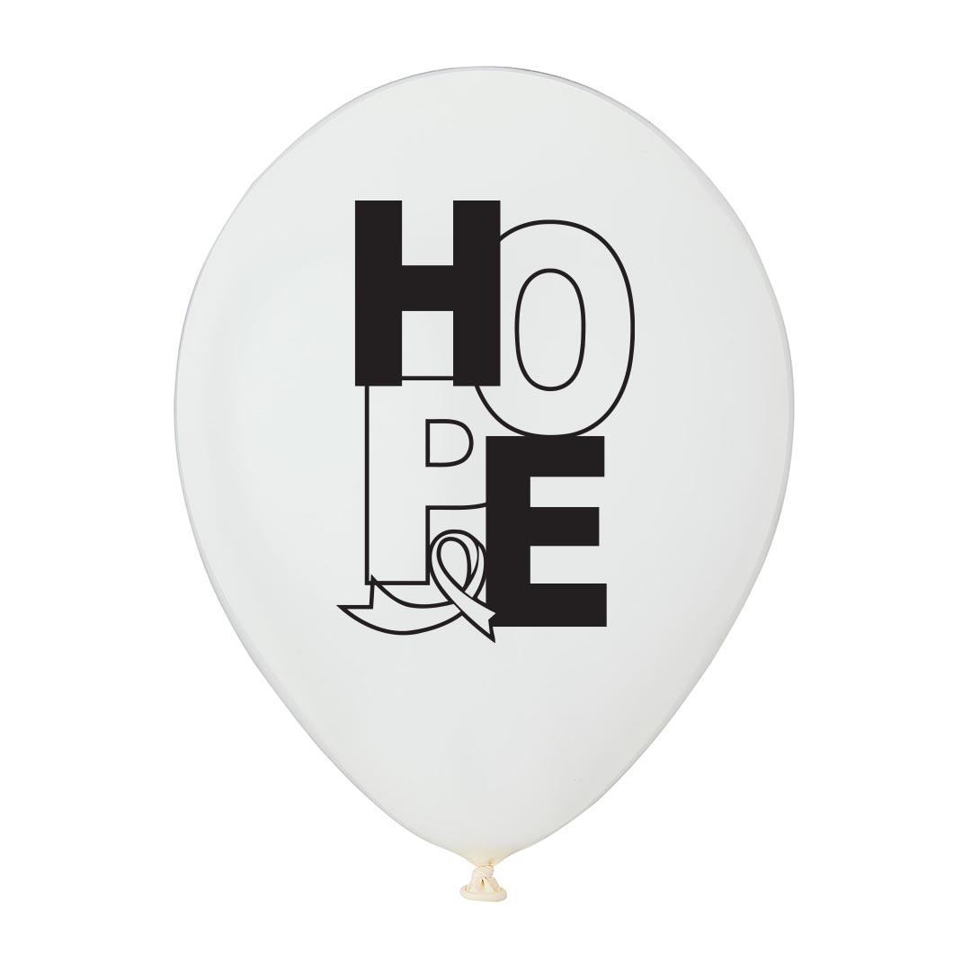 Brain Cancer Awareness Balloons