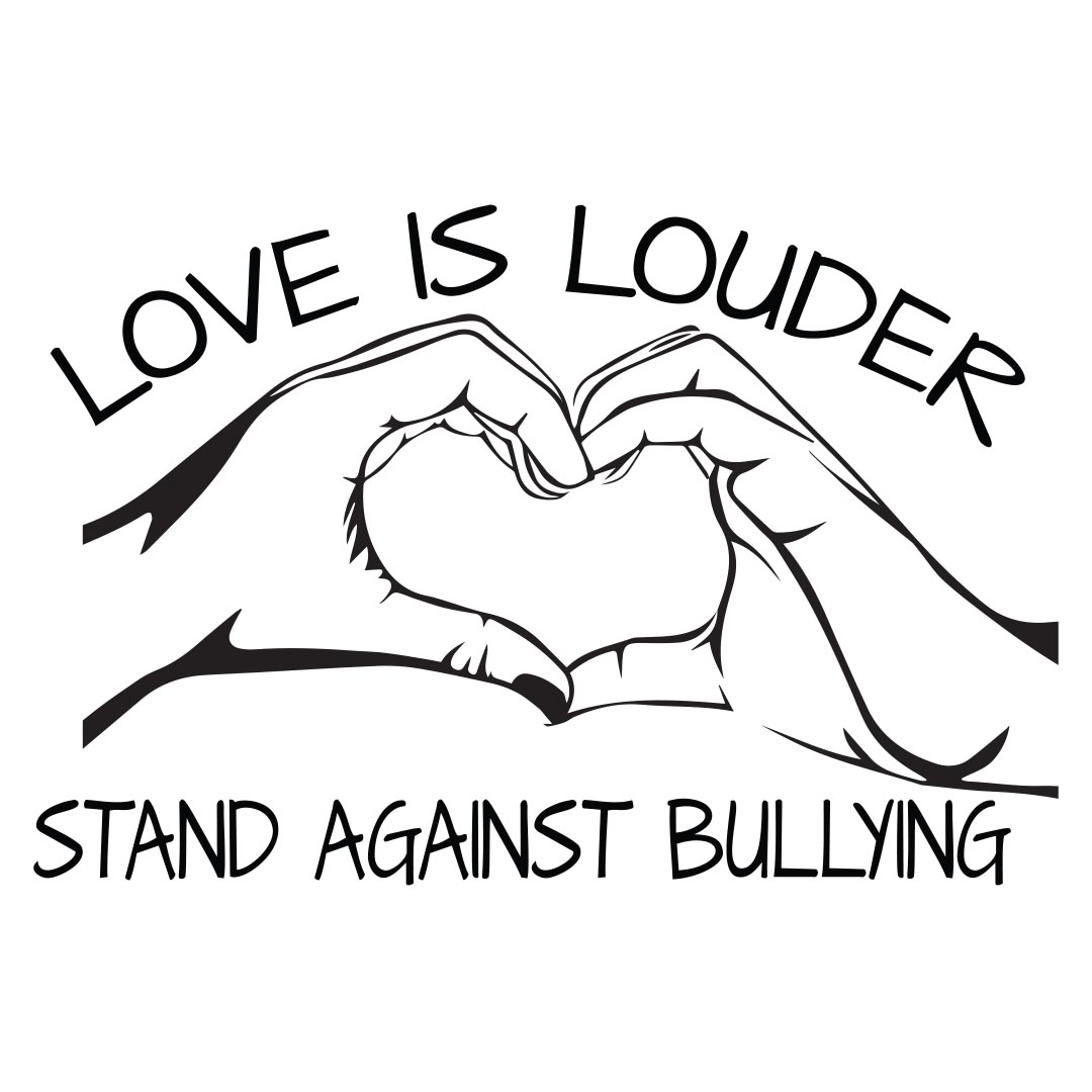 Bullying Prevention Banner (Customizable): Love Is Louder