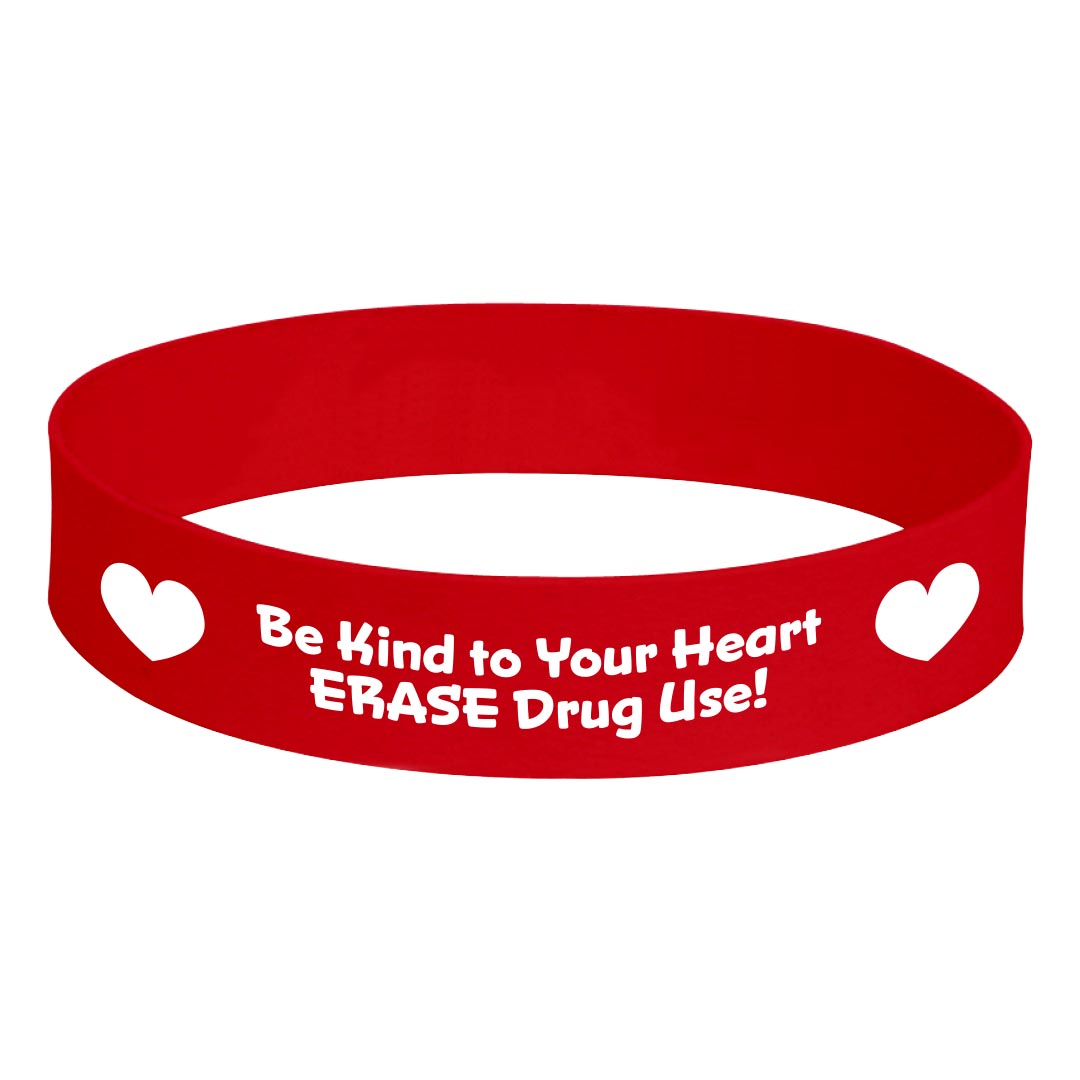 Drug Prevention Eraselet® – Be Kind To Your Heart ERASE Drug Use!