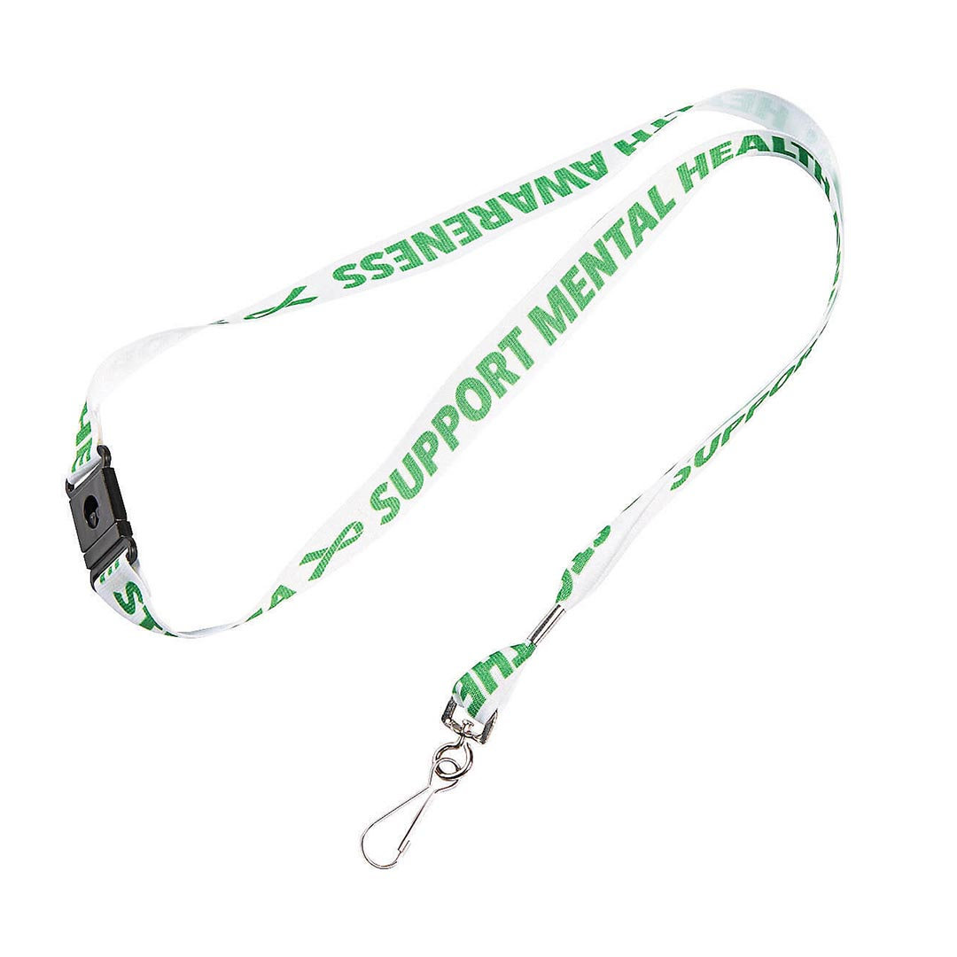 Mental Health Awareness Breakaway Lanyards – Set of 12